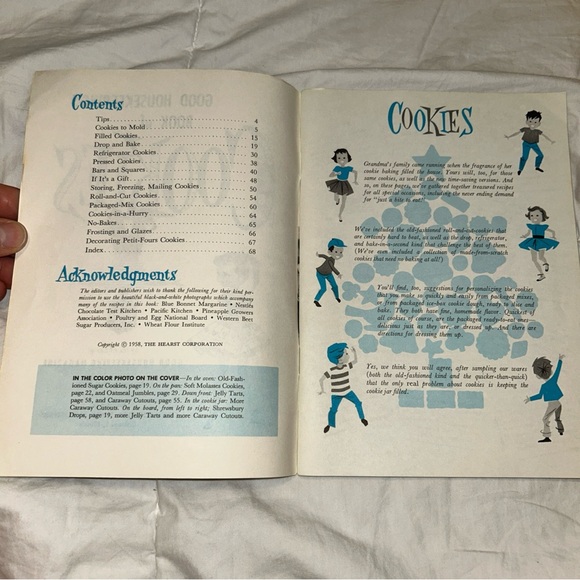 Vintage Good Housekeeping’s Book Of Cookies 1958 Paperback Cookbook - Picture 3 of 13